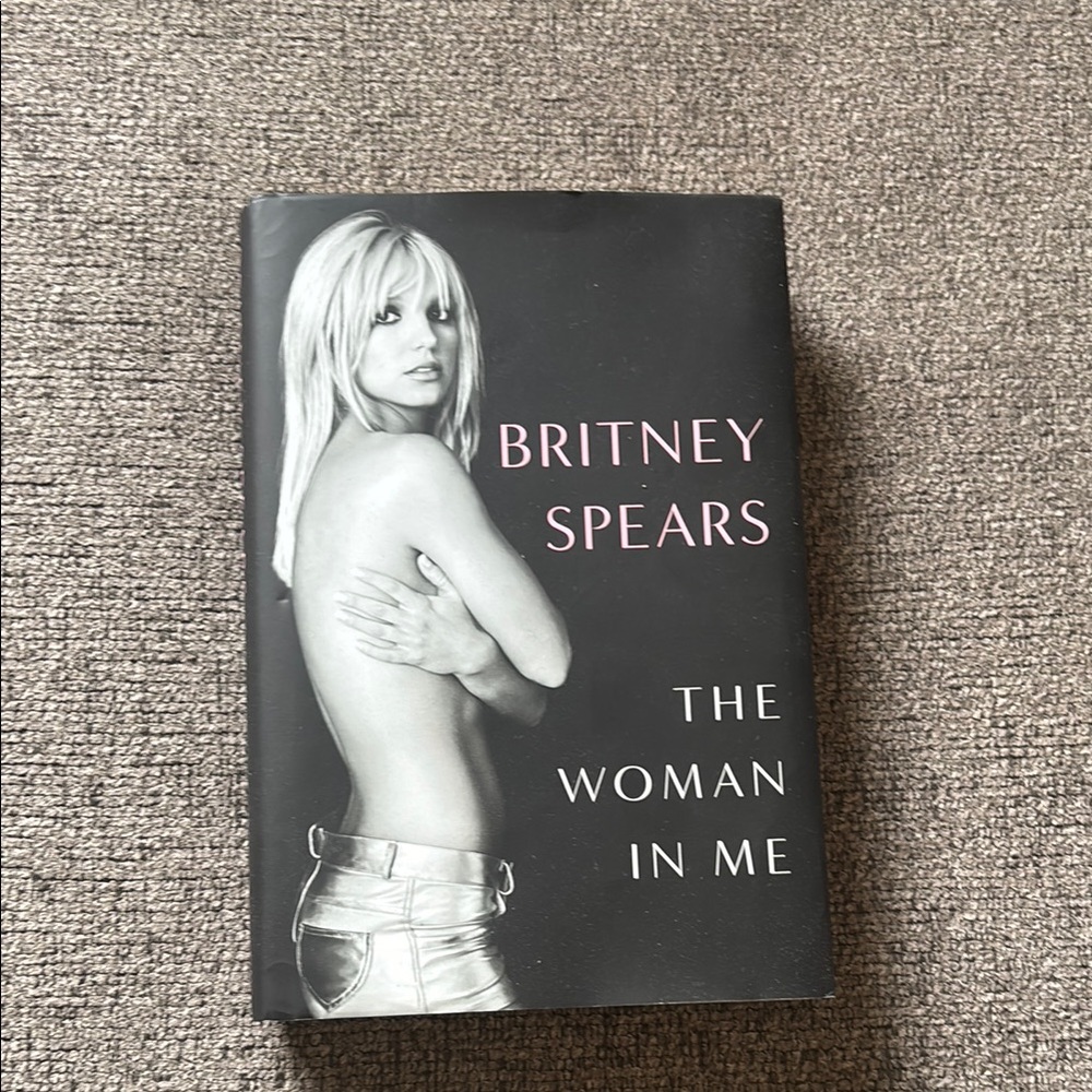 Britney Spears 'The Woman in Me' Hardcover Book - Black Cover